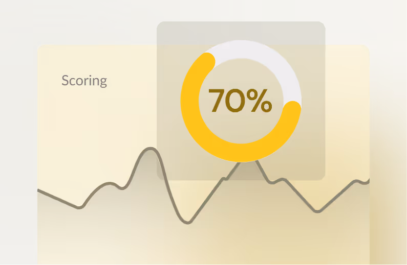 Optimy illustration - scoring and evaluation
