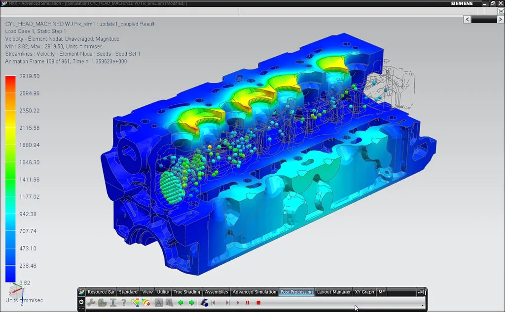 NX8 Simulation - FlowDMP (Siemens)