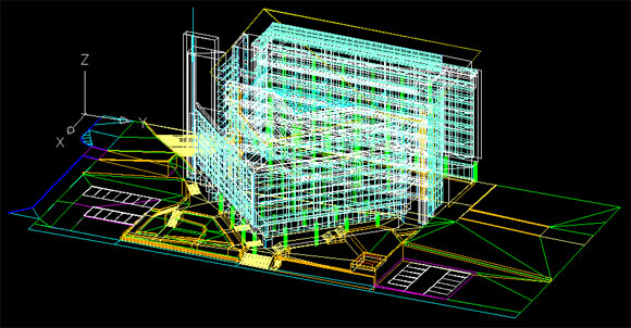 How to represent floors in a building (with CAD) | gis.stackexchange.com