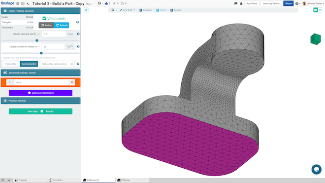 FEA / Designining a crane hook online with Onshape | seamplex.com