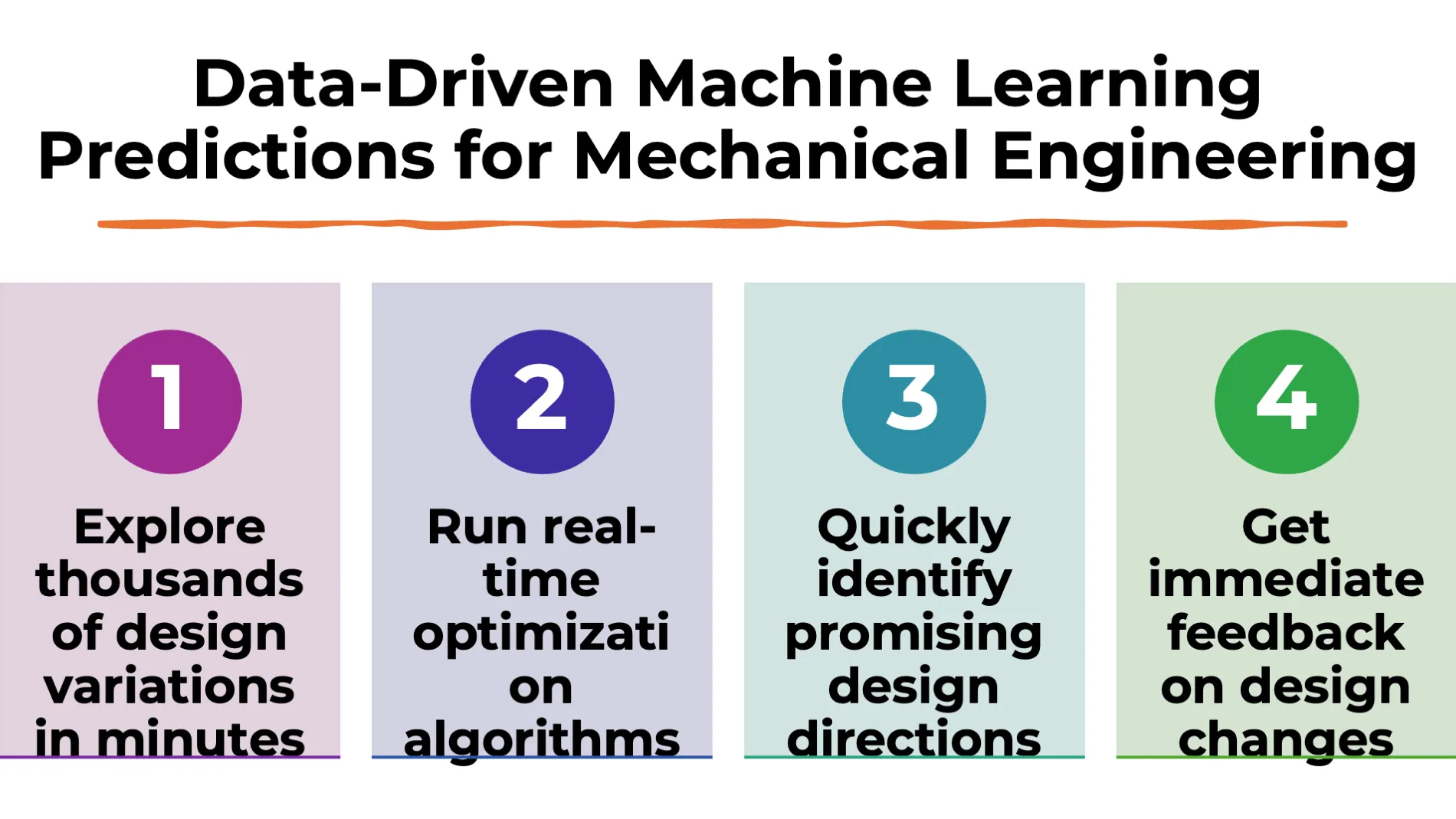 advantages of mehcanical engineering speedup with Machine Learning (ML)