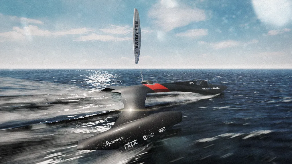 Neural Concept’s platform enabled the design of a new hydrofoil for the SP80 sailboat