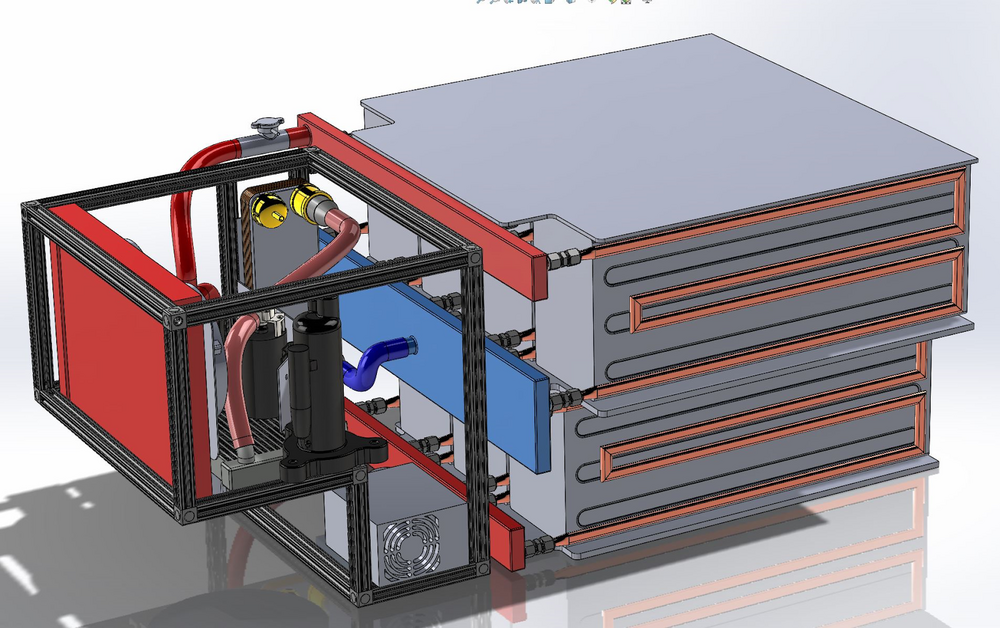 Liquid Cooling for Li-Ion Battery (Mindworks)