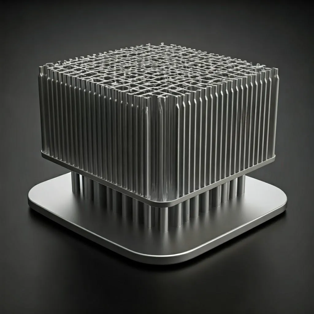 Custom 3D Printed Heat Sinks for Electronics (source: Metal 3DP, web site: met3dp.com)