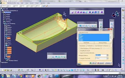 CAD modelling (source: Catia V5 Tutorial by Ridhuan Othman)