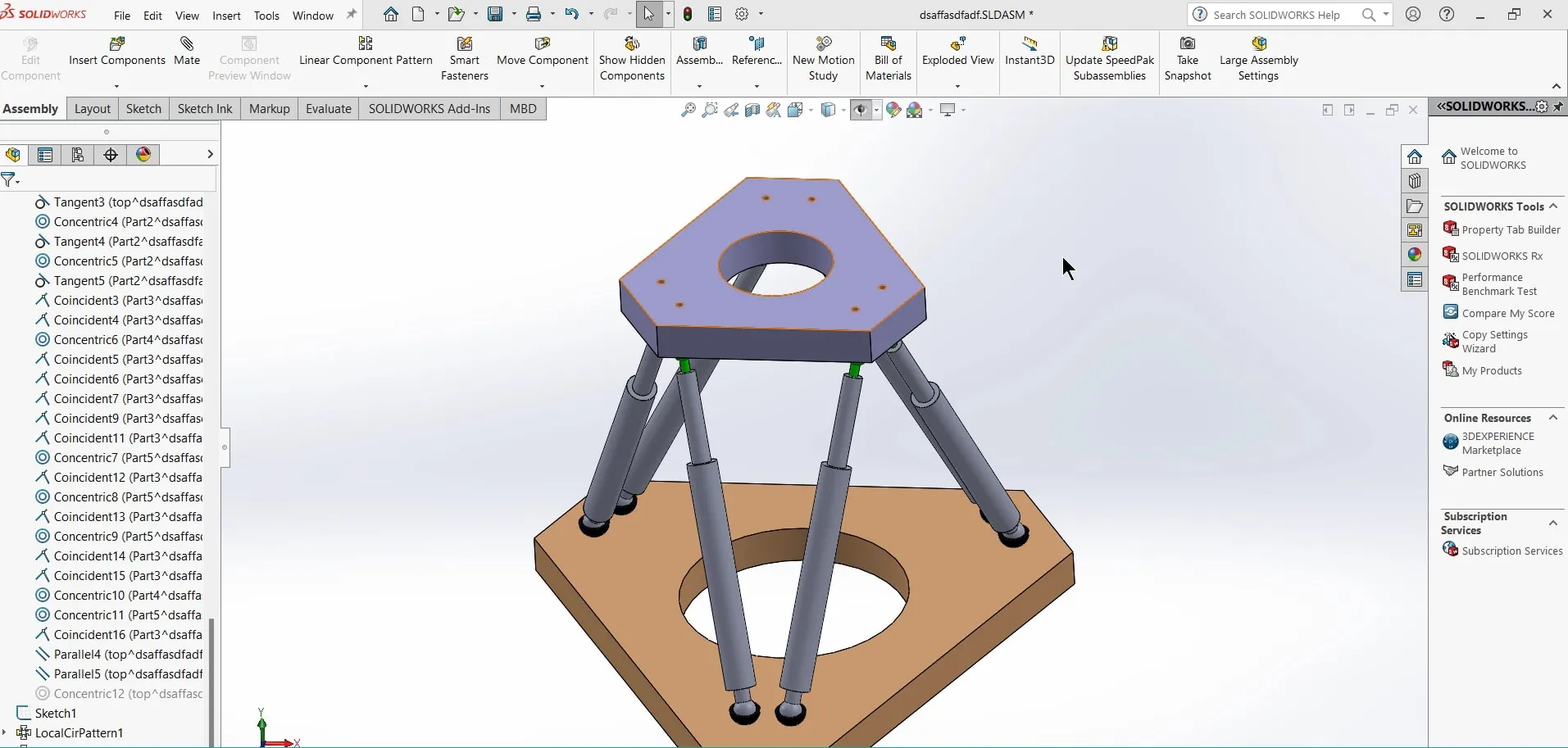 Solidworks model