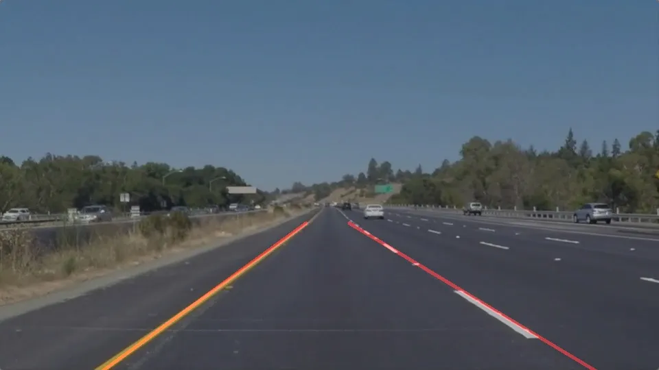 Lane Detection for curved lines - Stack Overflow