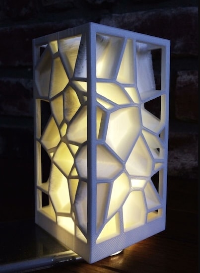 GenAI: Voronoi Lamp by Fearless | Printables.com