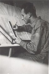 Drafting machines in 1948 (Wikimedia Commons)