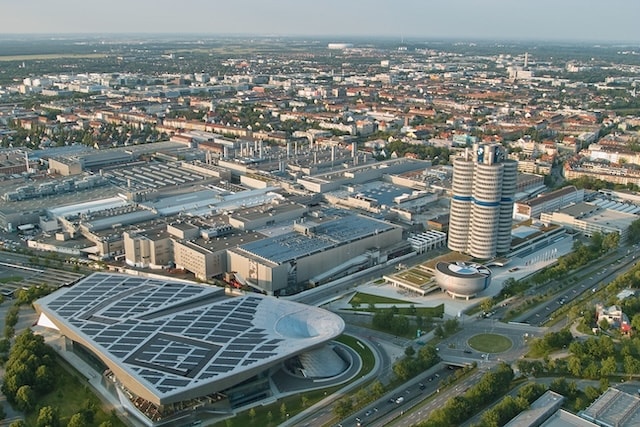 Munich BMW Factory and Museum | View from Olympiatower | Flickr