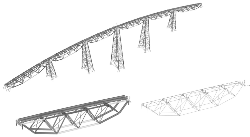 3D finite element model of a bridge for seismic structural assessment | doi.org/10.5194/nhess-18-231-2018 | CC BY 3.0