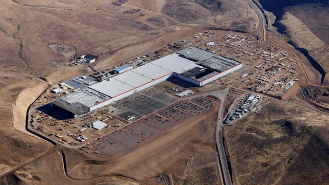 Tesla Gigafactory under construction