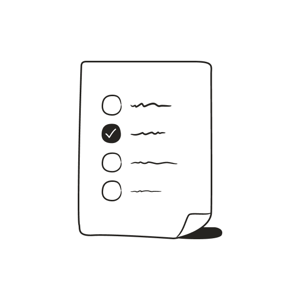 An image of a reporting checklist.