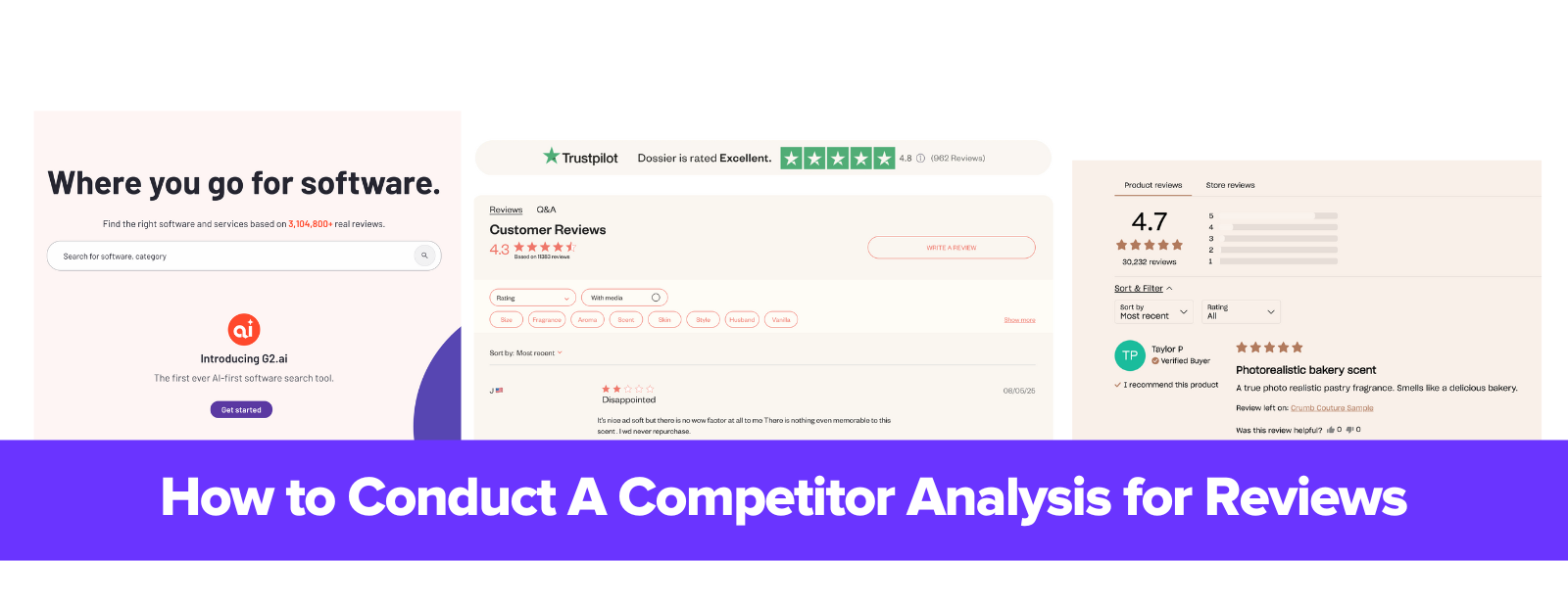 How to Track and Analyze Competitor Reviews to Unlock Insights