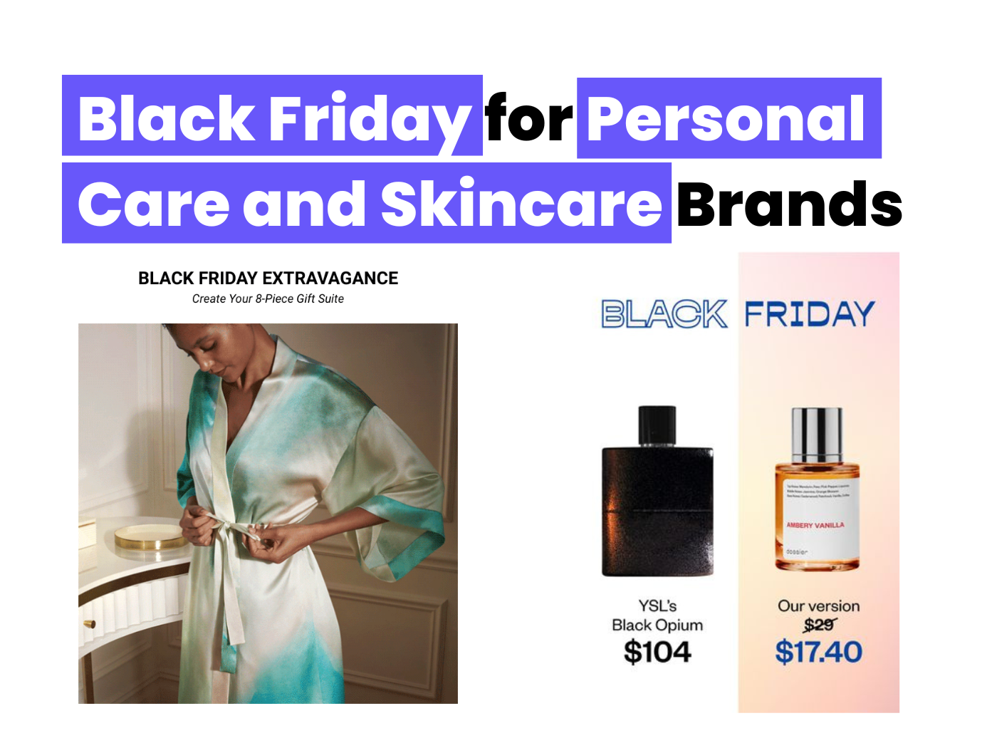 Best Black Friday Marketing Strategies for Skincare and Personal Care Brands