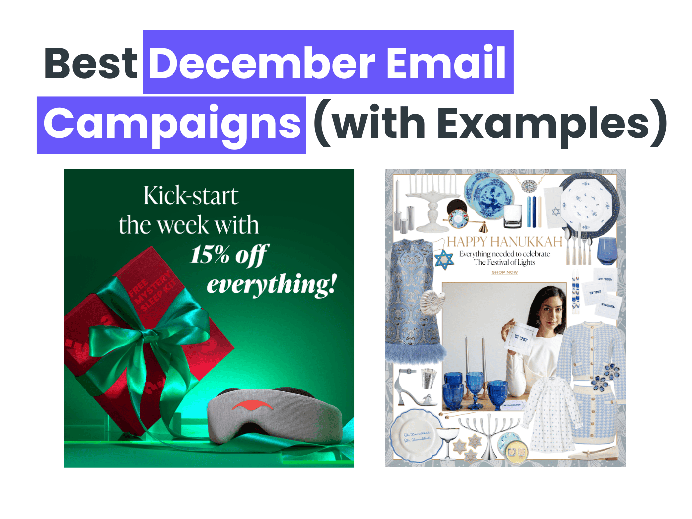Best December Email Marketing Ideas (with Examples)