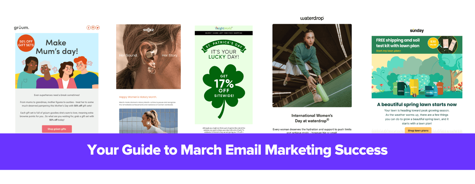 Best March Email Newsletter Ideas (with Examples)