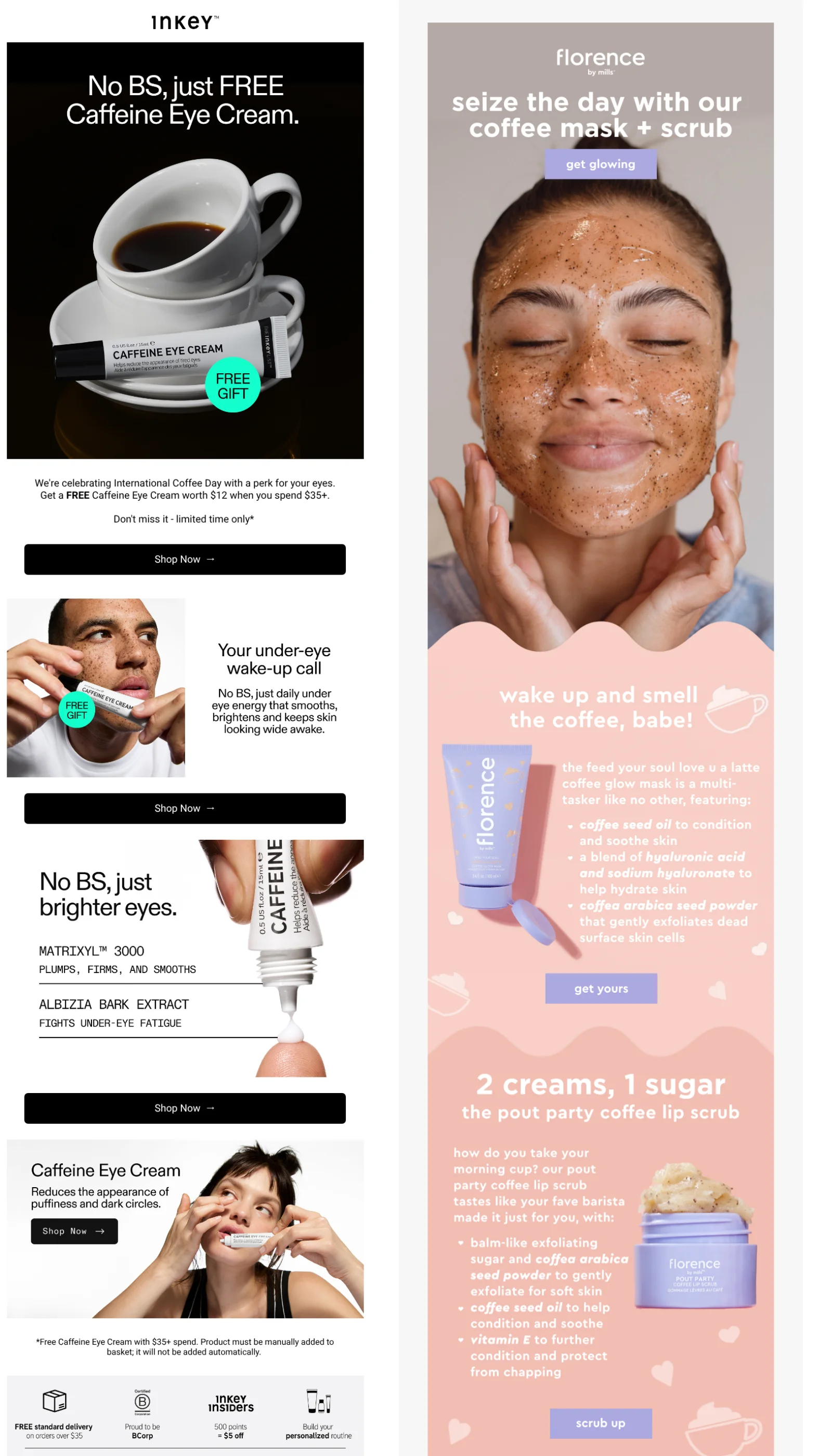 email example international coffee day