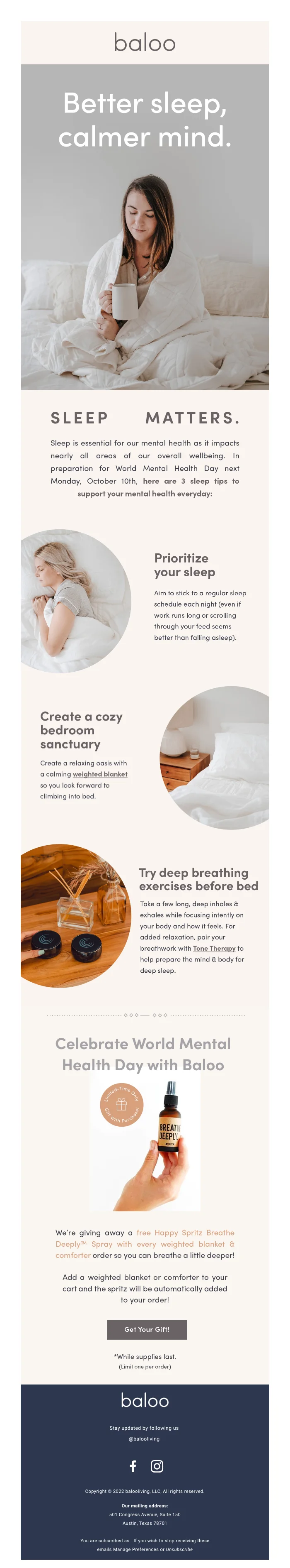 email example international world mental health day educational content