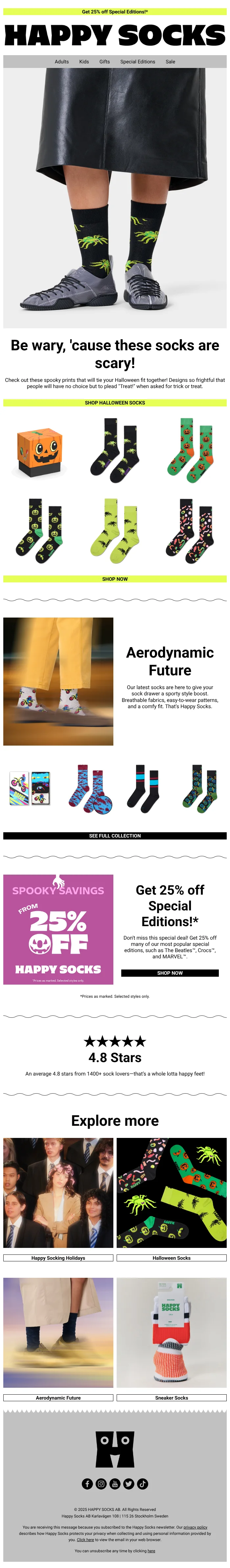 email example international halloween reference