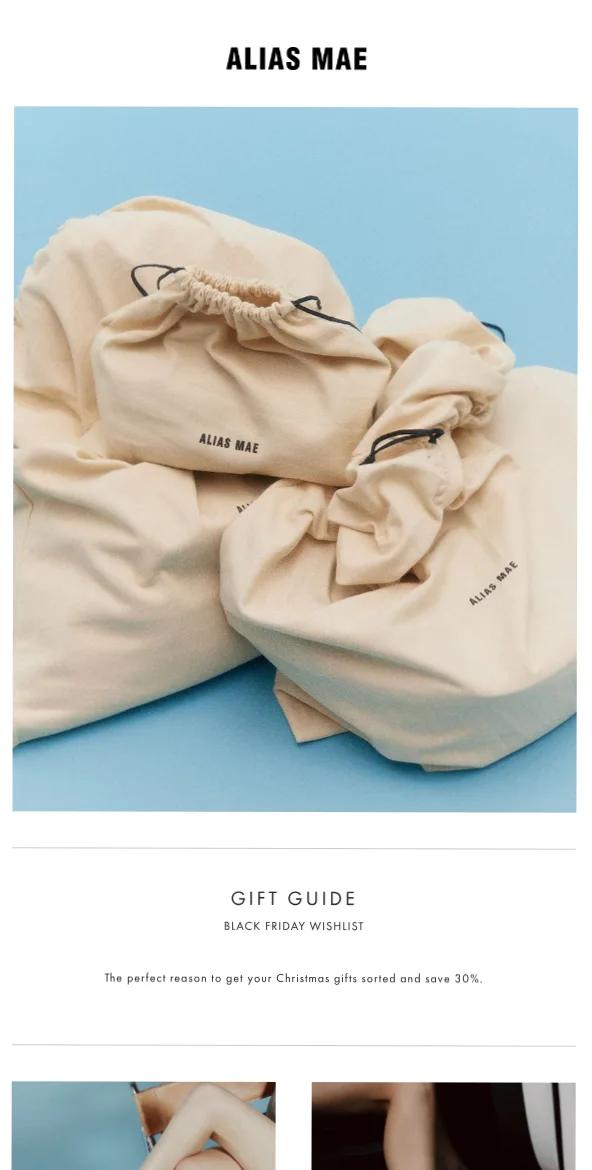 email example black friday