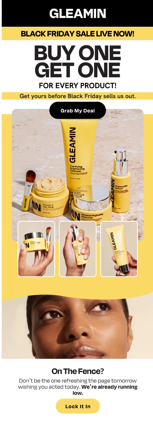 email example black friday