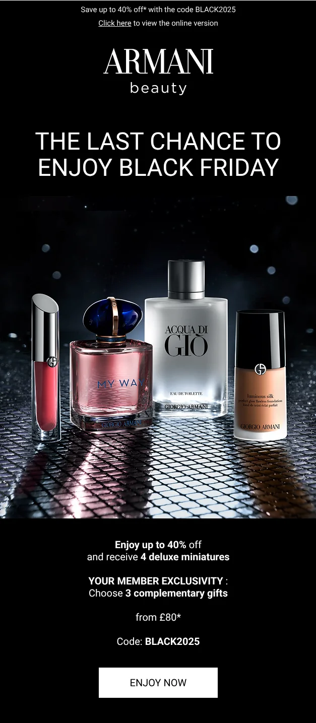 email example black friday