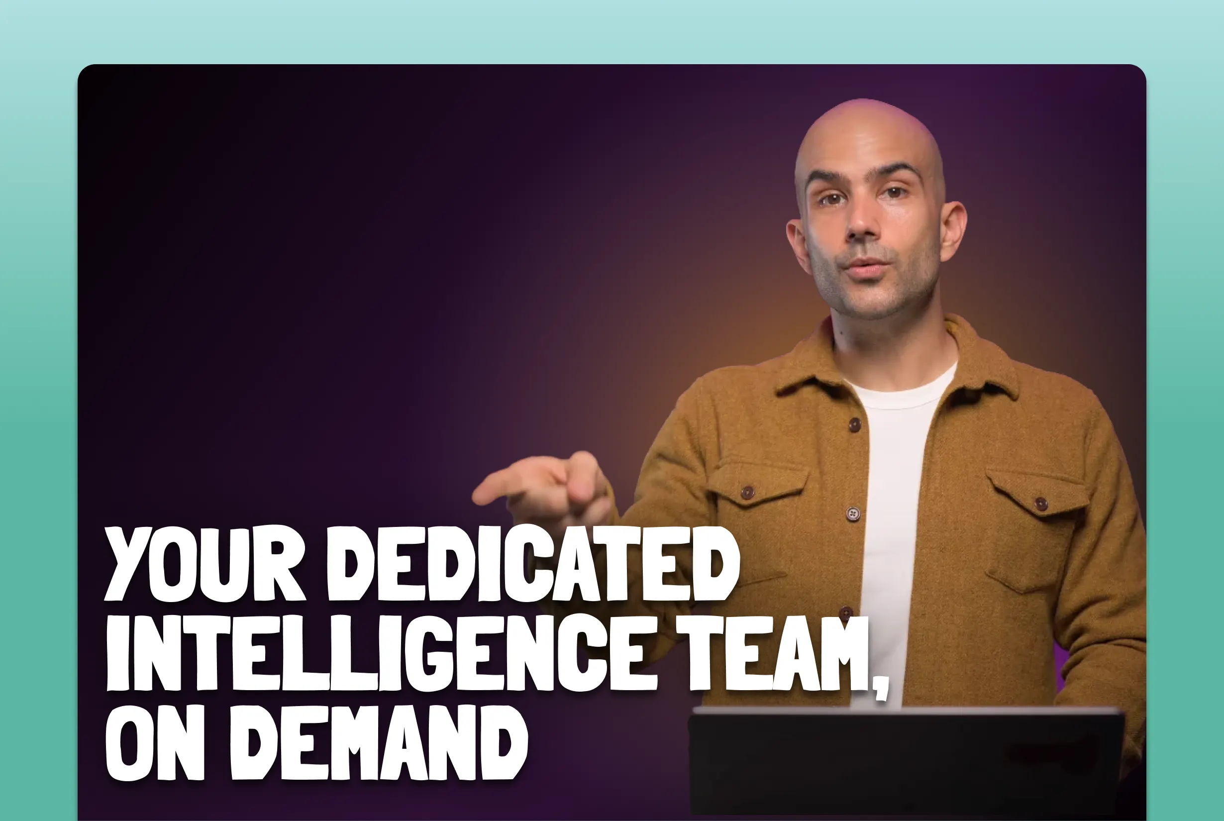 Competitive intelligence is important.