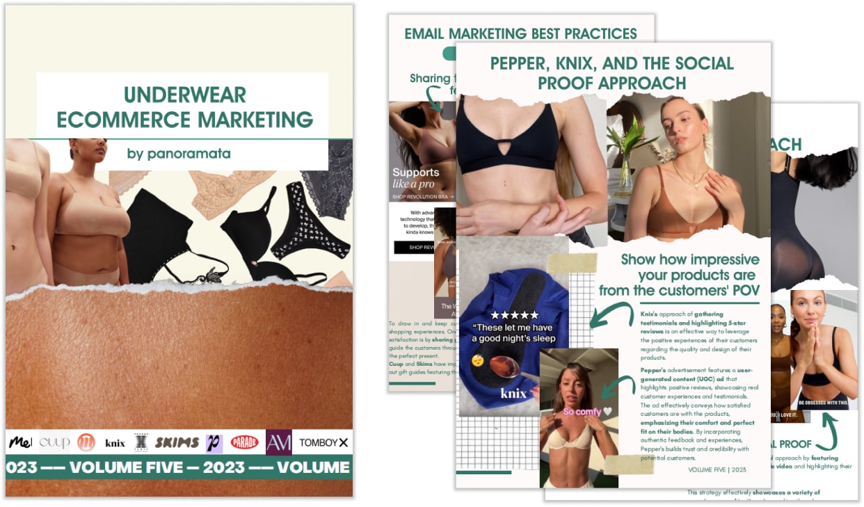 underwear  ecommerce marketing playbook