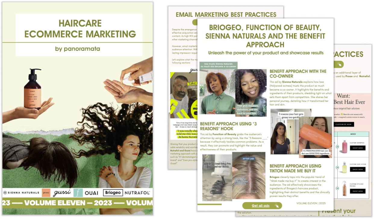 haircare  ecommerce marketing playbook