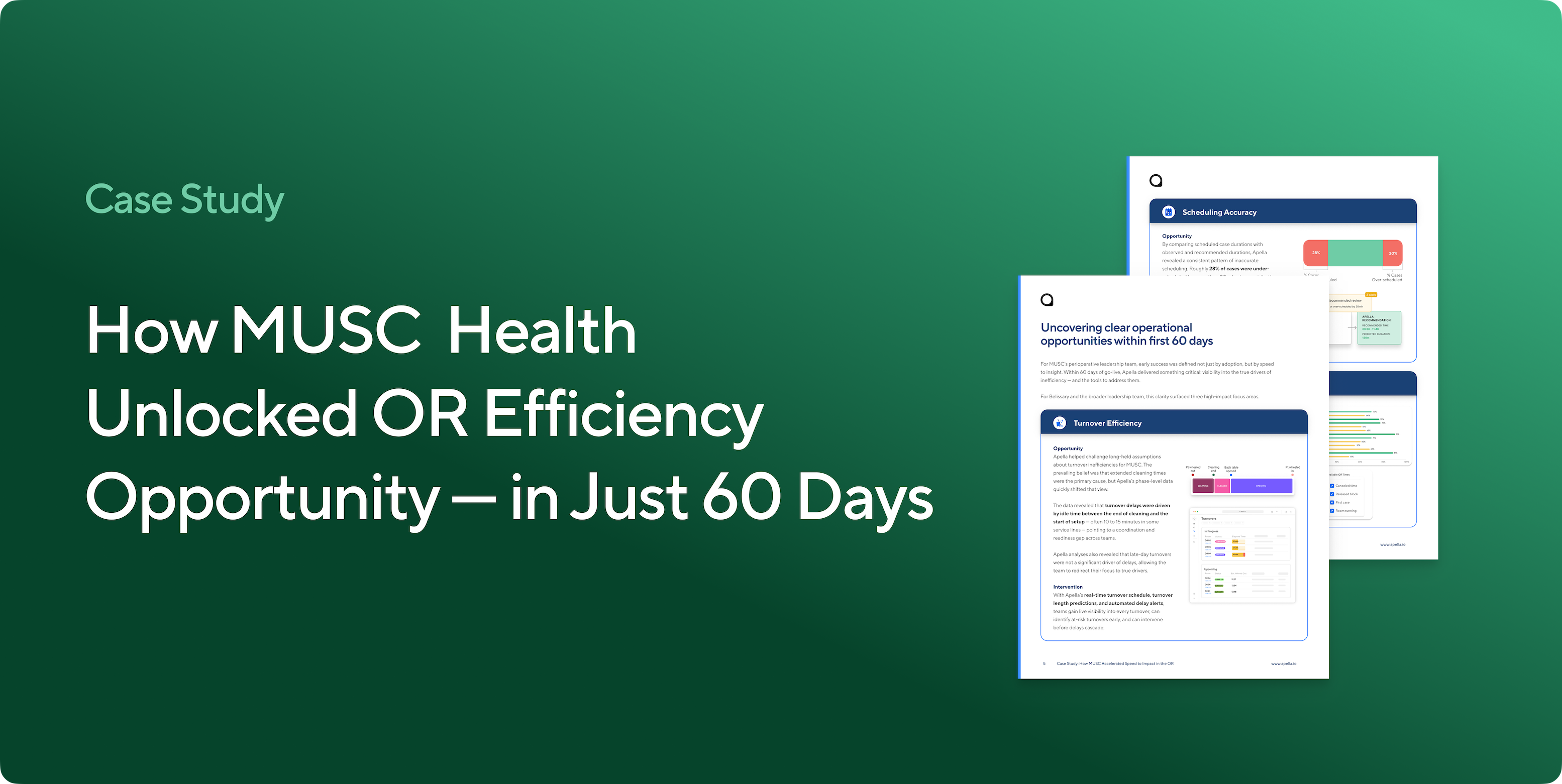 How MUSC Unlocked OR Efficiency Opportunity in Just 60 Days