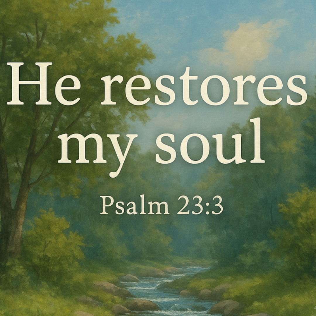 He Restores My Soul: Hope for the Weary and Worn