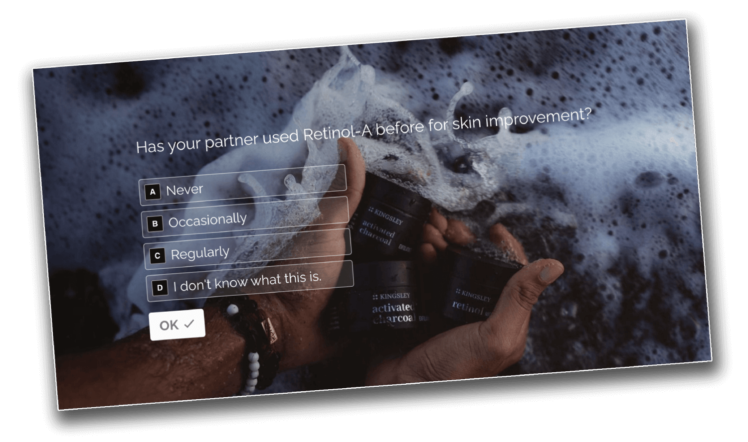 Skin quiz teaser image.