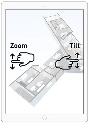 image touch navigation birdview