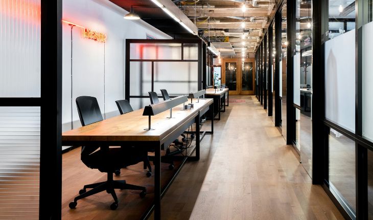 image of an office facility interior