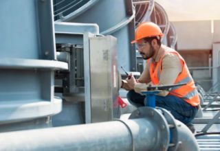 image of a facility contraction repairing equipment