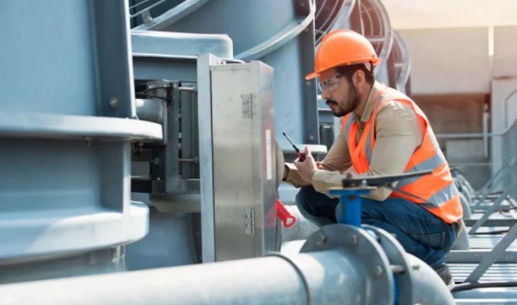 image of a facility contraction repairing equipment