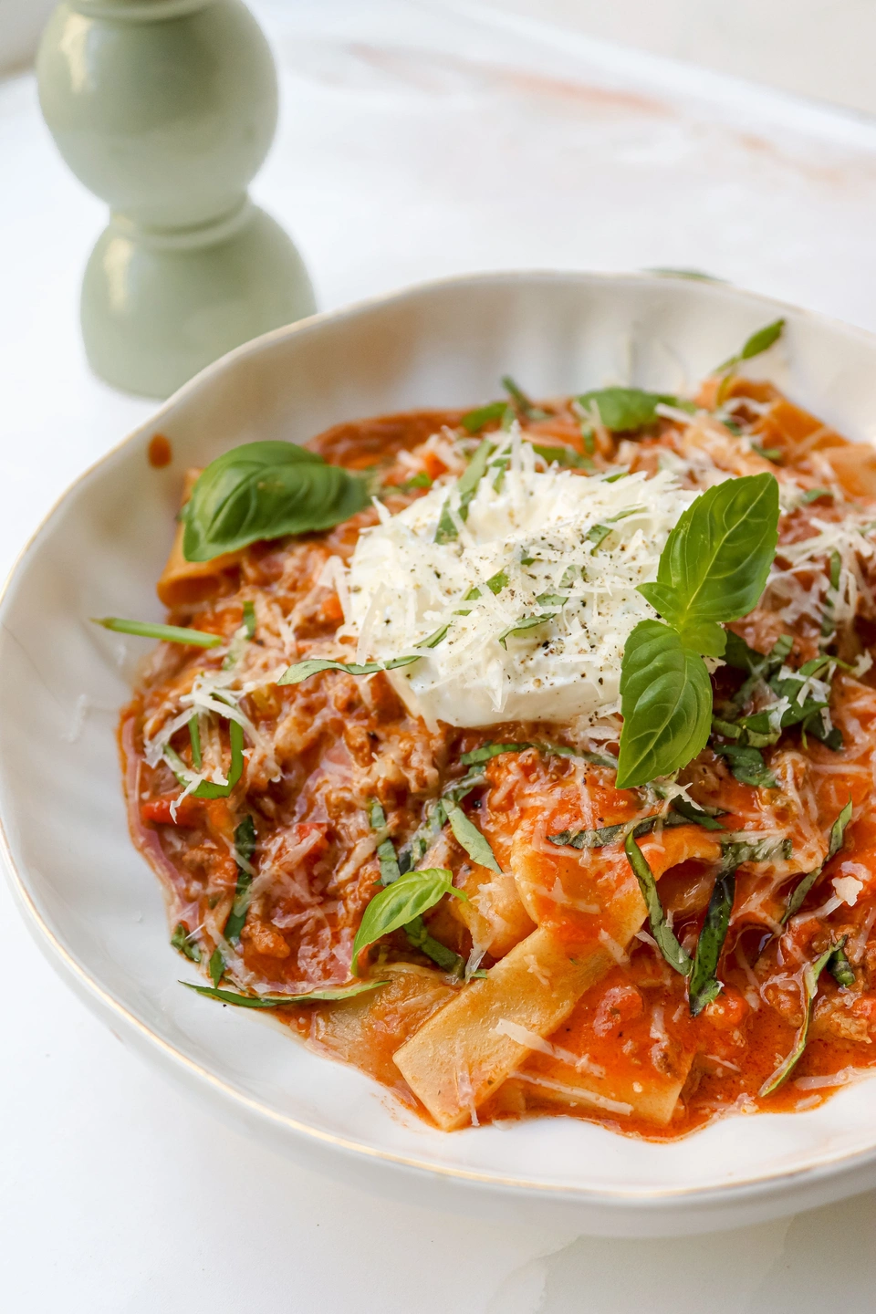 One Pot Lasagna Soup