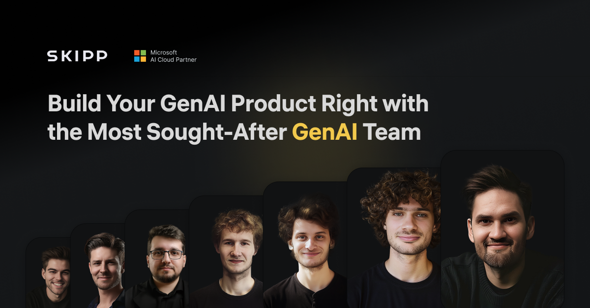 SKIPP: Build GenAI Products with the Right Team