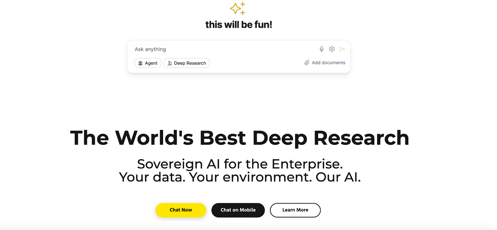 H2O.ai AI Convergence Platform