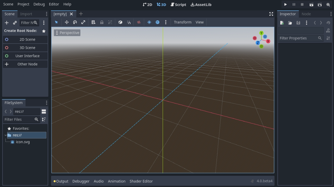 A creenshot of a godot engine game