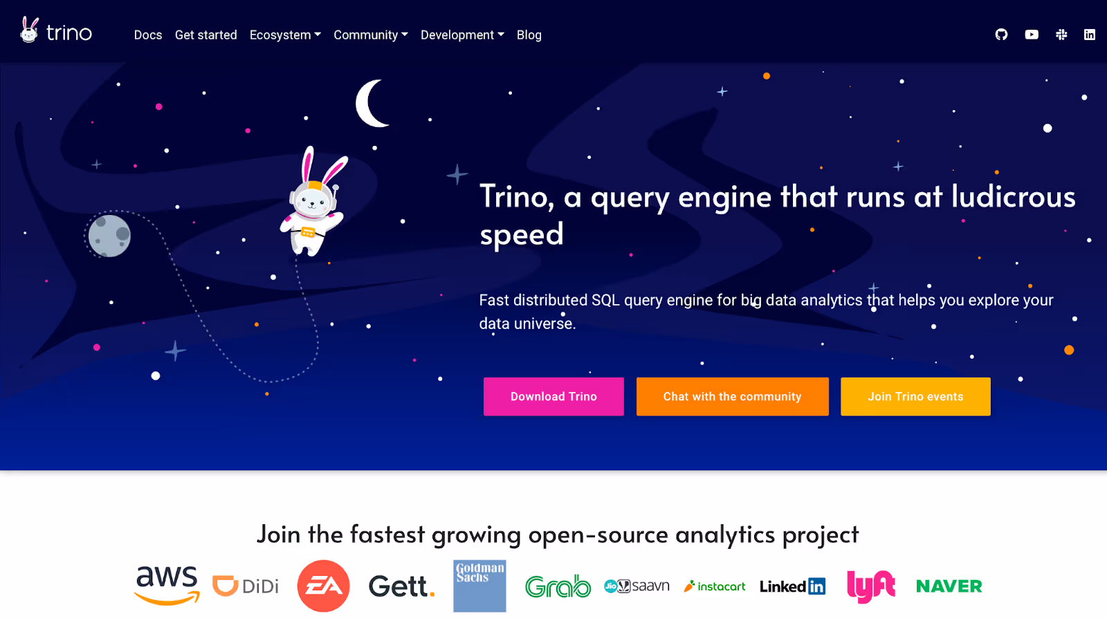 Apache Trino data lakehouse tool