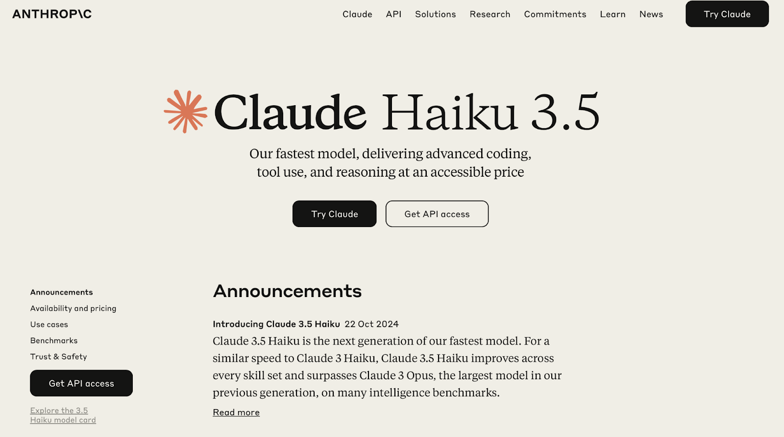 Claude Haiku (Anthropic)