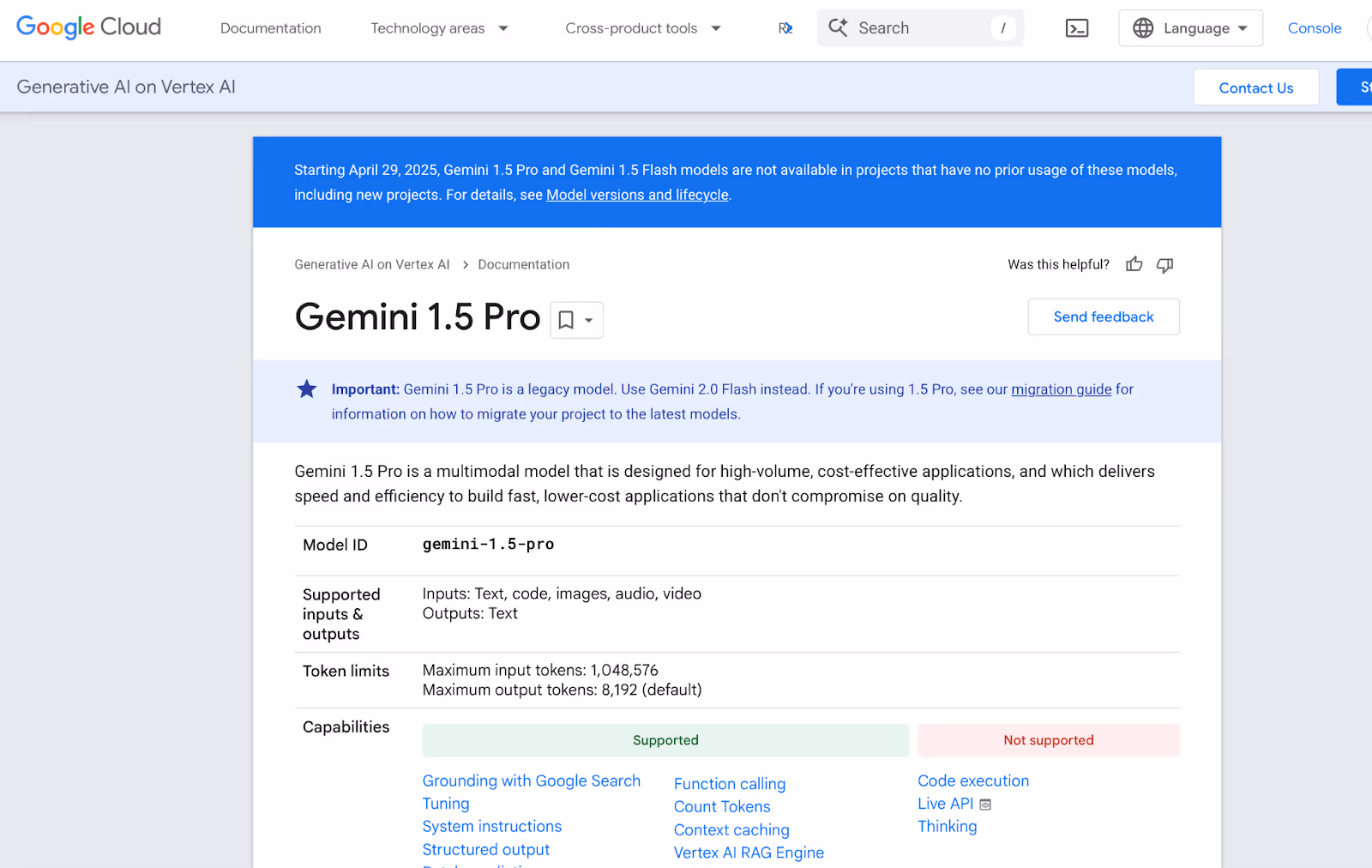 Gemini 1.5 Pro (Google)