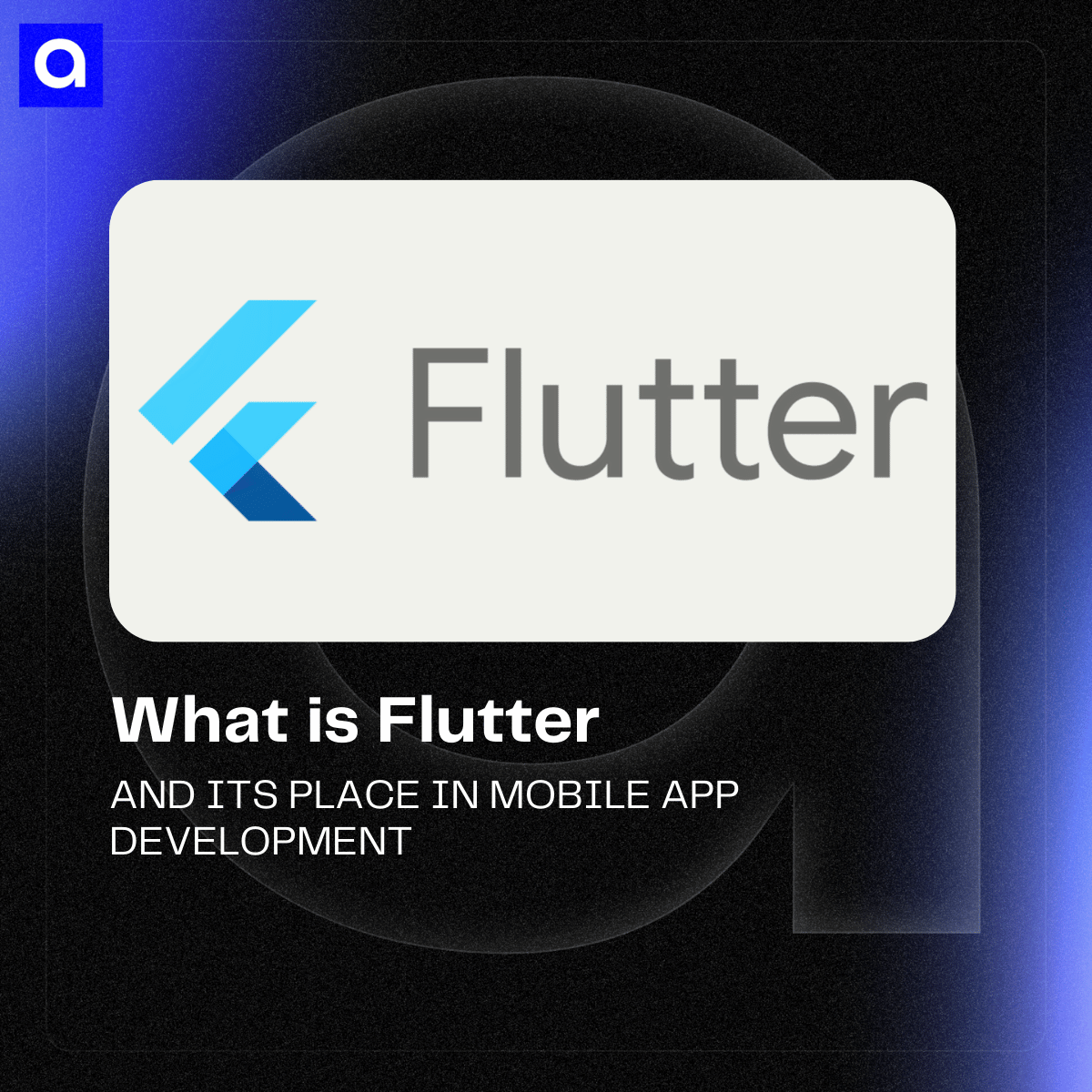What is Flutter used for