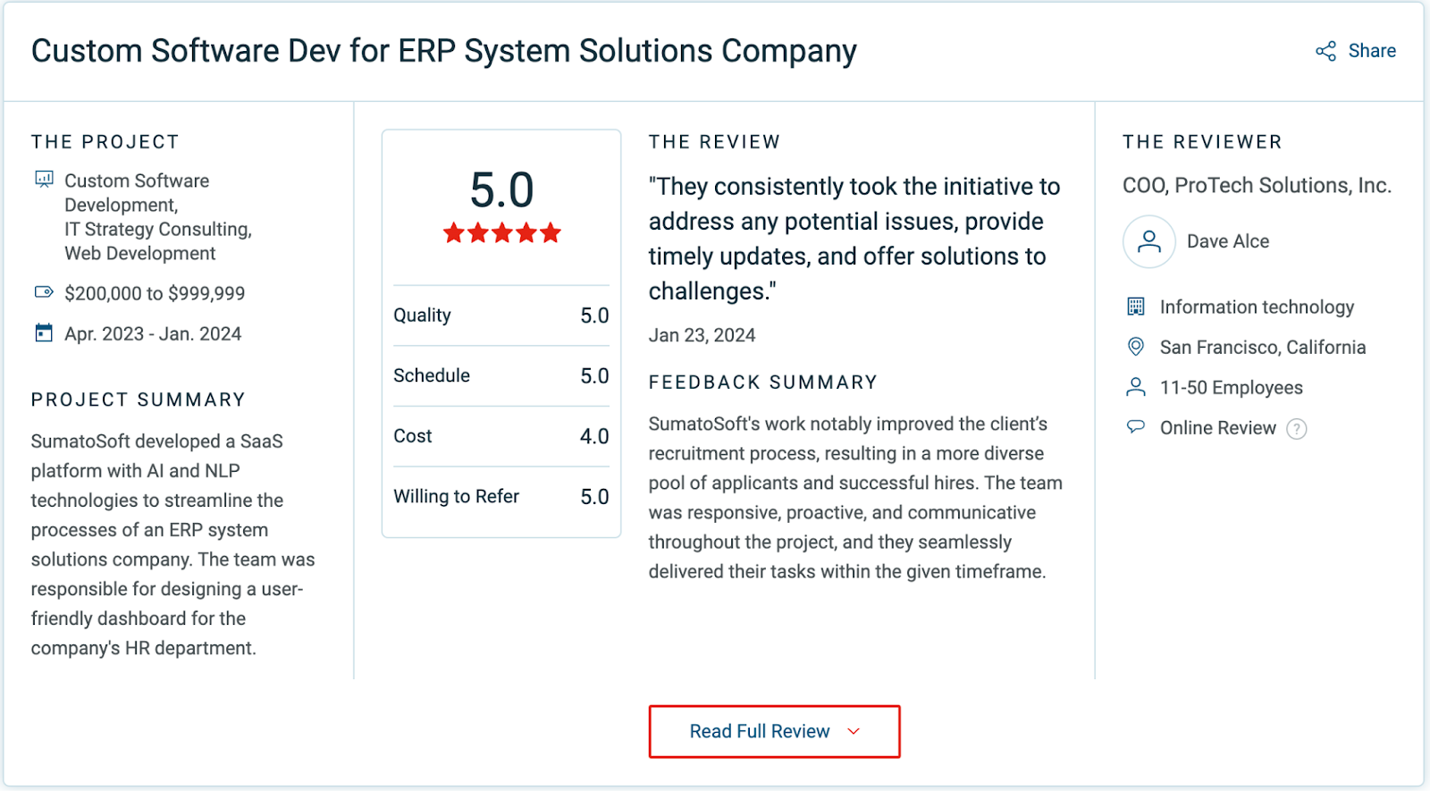 sumatosoft reviews