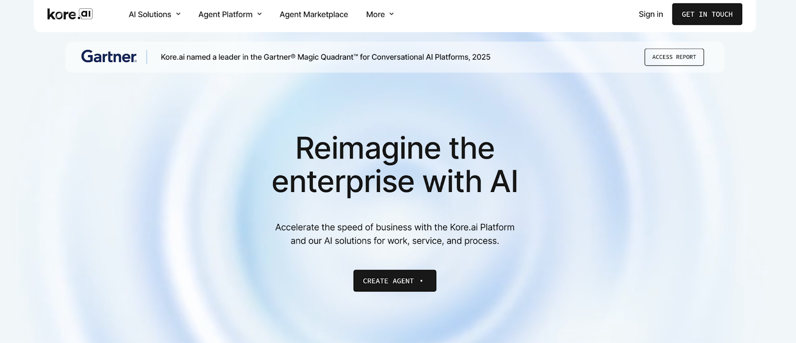 kore.ai - multi-agent orchestration engine