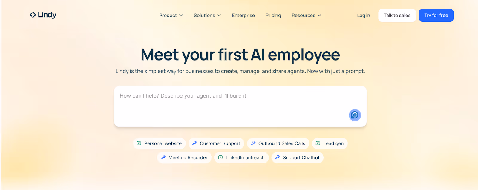 Lindy - create, manage, and share agents