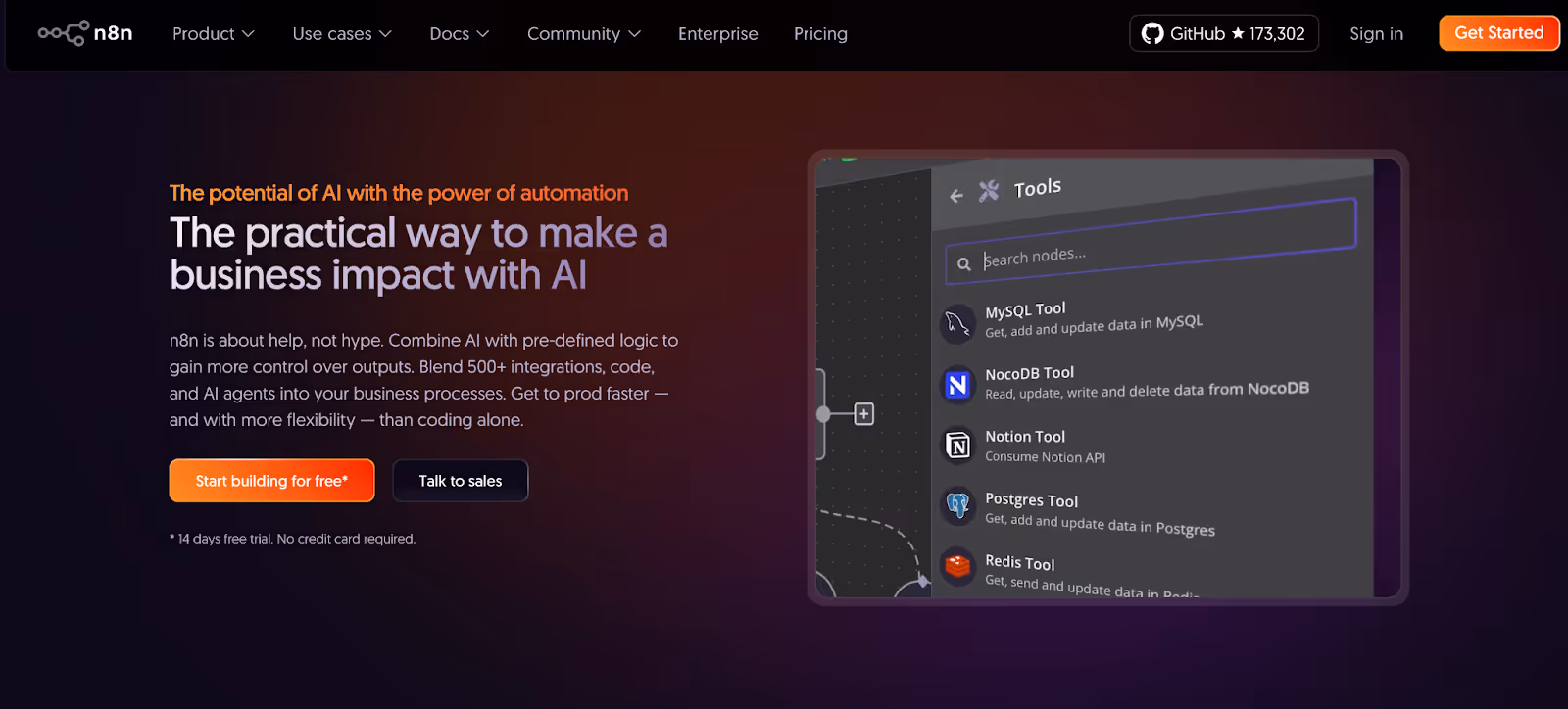 n8n - the potential of AI with the power of automation