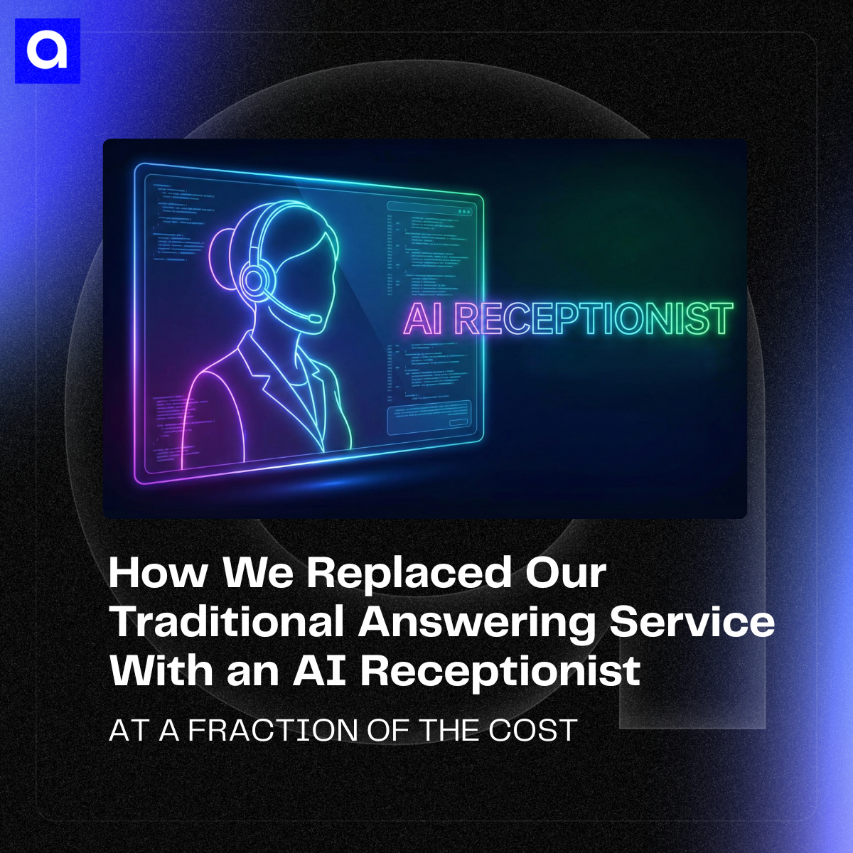 We were paying $700/month for an answering service. We built an AI receptionist that does more for a fraction of the cost. Here's the full breakdown.
